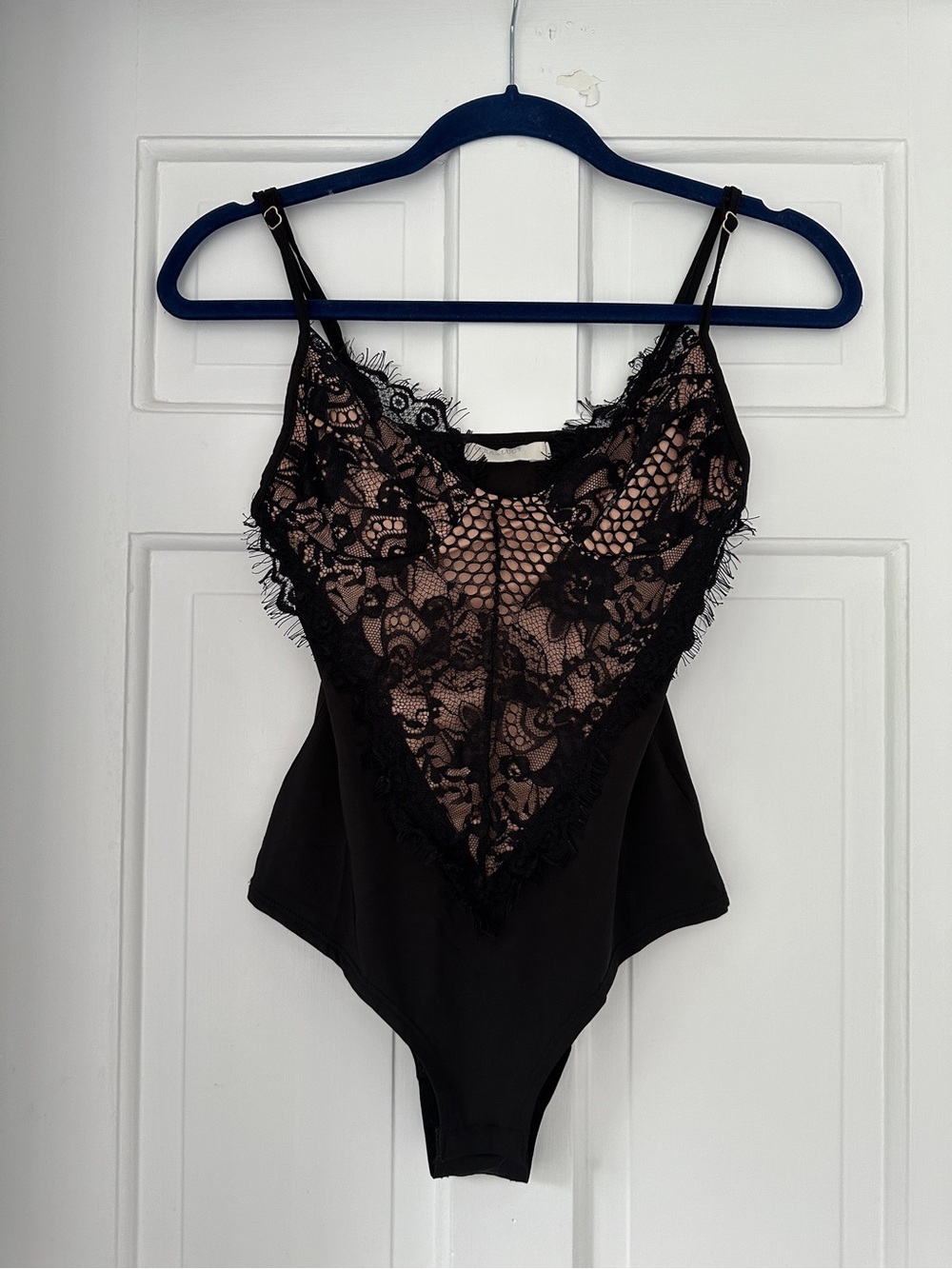 Vera and Lucy Lace Black Lingerie Going Out Sexy Bodysuit in Size Small